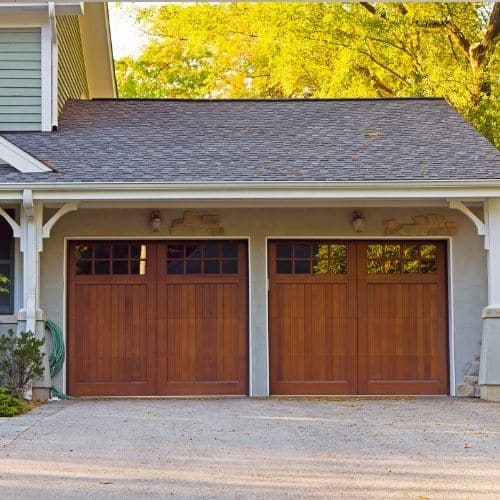 2-car garage door style