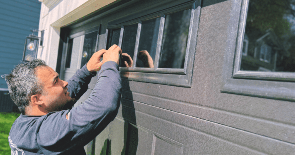 garage door windows