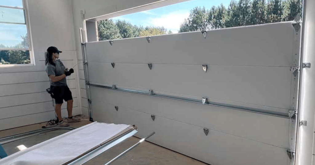 can i recycle vinyl backed garage doors